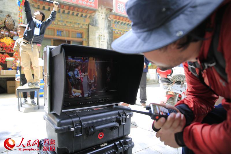 西藏首部景区旅游定制微电影《珠峰的呼唤》开机