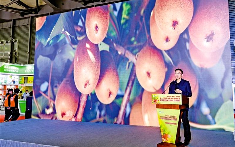 察隅特产首次亮相 亚洲果蔬产业博览会