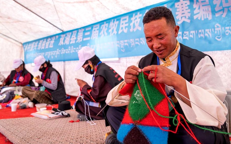 西藏双湖：高原“技能大赛”助力乡村振兴