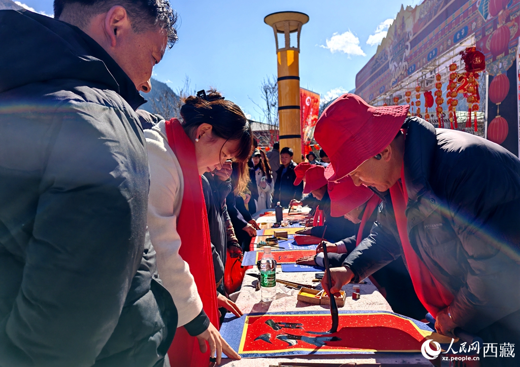 西藏林芝：邊境村響起新春歡歌【9】