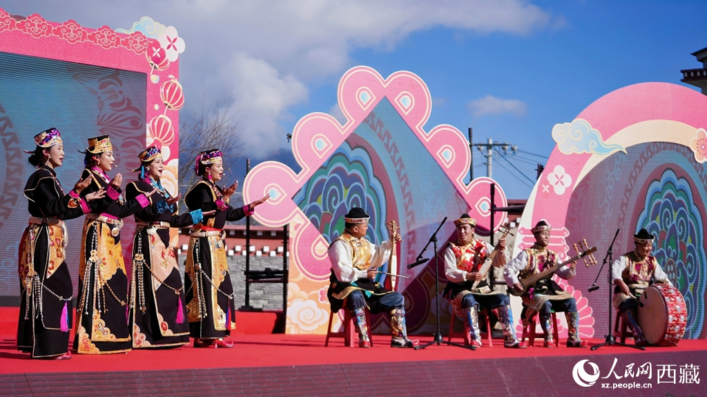 西藏林芝：邊境村響起新春歡歌【5】