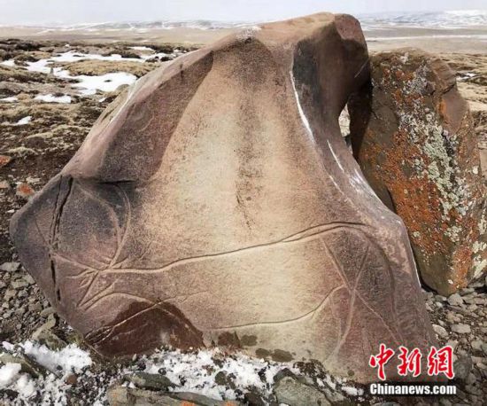 ‘bat365在线平台’青海省称多县发现海拔5000米上古岩画
